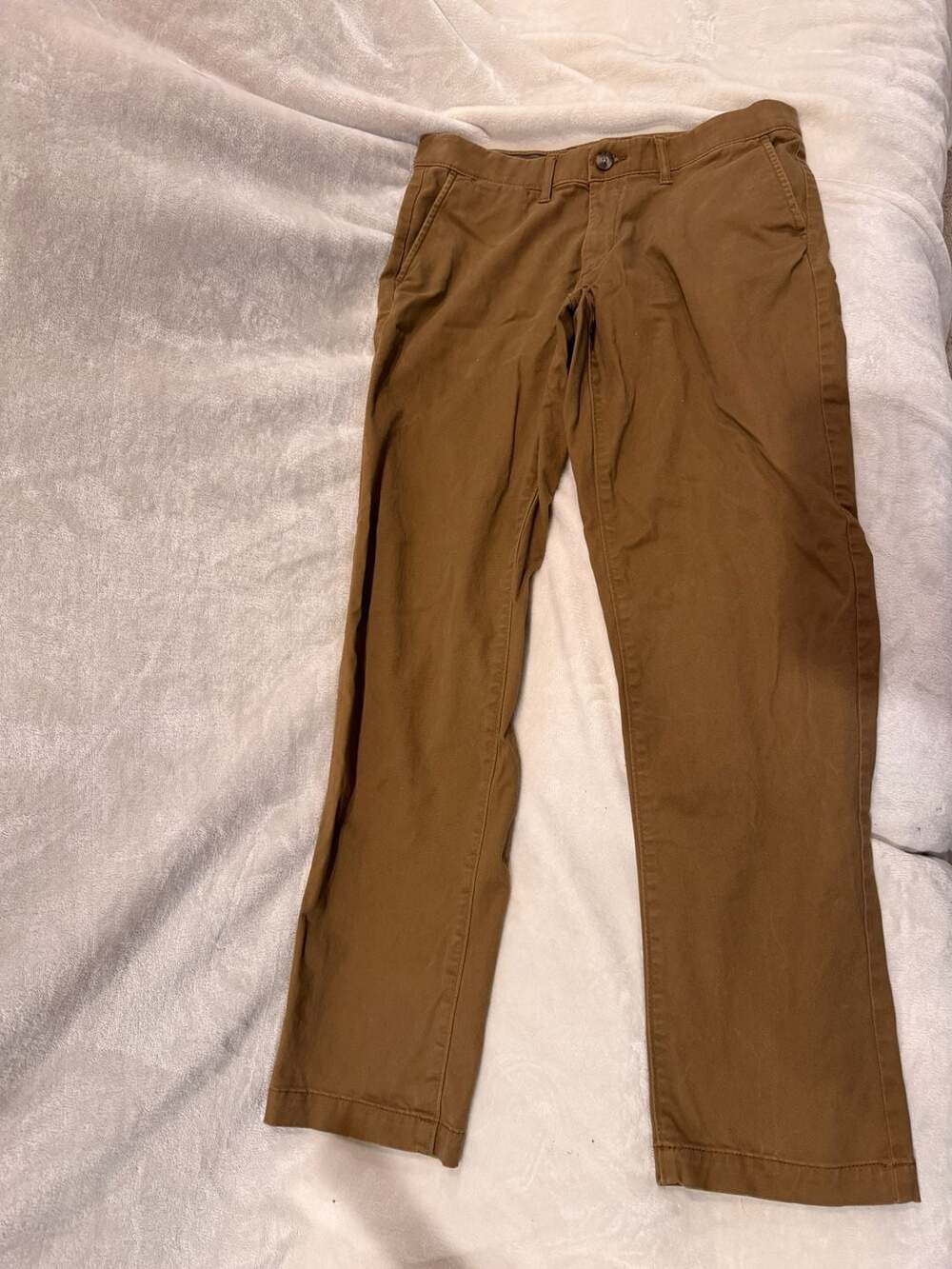 Sonoma Goods For Life Flexwear Straight Brown Pants Size 30 X 30 Men’s